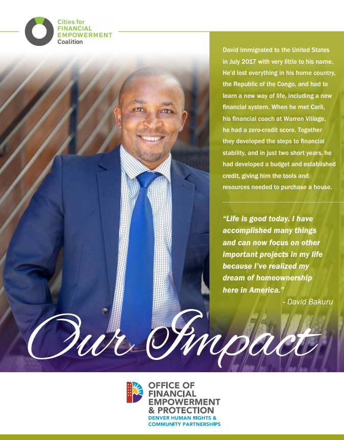 Original Maranatha project impact graphic